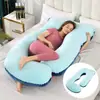 Almohada de Embarazo Amazon Protector de Cintura Almohada Inclinada para Dormir de Lado Almohada para Dormir de Embarazo en Forma de J Removible y Lavable Almohada de Embarazo Transfronteriza