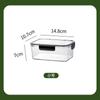 Caja Conservadora Fresca, Caja Especial de Almacenamiento para Refrigerador de Grado Alimenticio, Hebilla Cubierta Congelada, Transparente Sellada para Comida y Verduras con Lonchera