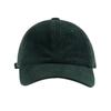 Gorra de Pana de Color Sólido Japonesa para Mujer, Combinación Perfecta para Otoño e Invierno, Visera Solar, Muestra la Cara, Gorro Pequeño, Gorra de Béisbol Verde Oscuro para Hombre