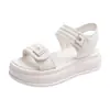 Sandalias para Mujer, Ropa de Verano con Faldas, Nueva Moda 2026 de Suela Gruesa Versátiles de Suela Blanda Sandalias de Playa Que No Cansan los Pies