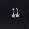 Estilos Versátiles para Hombres y Mujeres, Varios Aretes Pequeños al por Mayor, Aretes Diarios Personalizados de Acero Inoxidable, Pinzas para Orejas Estilo Bosque Minimalista, No se Desvanecen