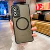 Aplicable a Samsung S23, funda para teléfono con carga inalámbrica ultramagnética, S22p, lente todo incluido, S21, funda suave con tacto de piel de ojo de águila