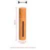 Bambu 10ml garrafa de bola de bambu natural janela roller ball garrafa de óleo essencial logotipo personalizado