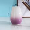 Vaso de Cerâmica Pequeno Fresco Hidropônico Vidro Transparente Arranjo de Flores Simples Branco Moderno Escandinavo Sala de Estar Decoração de Casa Enfeites