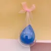 Venda Direta de Fábrica Novo Ovo de Beleza Tipo Gota Embalagem de Concha Transparente Ovo de Maquiagem Boutique Pode Ser Personalizado