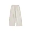 Calça Wide Leg Respirável Estilo Coreano para Meninas Verão Infantil Energética Fofa Moda Versátil Solta Calça Jogger
