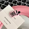 Horquilla con texto creativo y divertido para mujer, bonita y personalizada, con forma de pico de pato, para estudiante, con flequillo lateral, estilo roto (2024)
