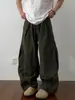 Pantalones Anchos Plisados de Nuevo Diseño 2026, Pantalones de Calle Estilo Retro Japonés, Pantalones Largos de Cintura Alta Otoño/Invierno