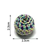 Venda Quente 23mm Colorido Perfurado Brinquedos para Gatos Resistentes ao Desgaste e Arranhões Chaveiro com Contas DIY Brincos Corrente de Bolsa Acessórios de Joias