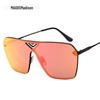 Óculos de Sol Jamie 3165 Lente Única Fashion para Casais, Estilo de Rua, Óculos de Sol com Lente Colorida