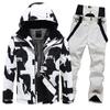Roupas de esqui de inverno Ruiyan femininas quentes respiráveis à prova de vento e à prova d'água de algodão roupas de esqui masculinas suporte atacado geração transfronteiriça