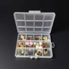 Caja de Almacenamiento de Joyería de Venta Directa de Fábrica, Caja de Almacenamiento para Ensamblaje de Cuentas y Hilos de Cuentas, Caja Transparente de PP