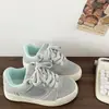 Zapatillas deportivas retro de suela gruesa, de nicho, para mujer, estilo nuevo de moda 2026, de malla transpirable, casual, atléticas, versátiles, zapatos blancos