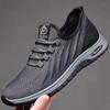 Sapatos de comércio exterior masculinos respiráveis tecidos em fly sapatos casuais de malha para homens sapatos masculinos moda sapatos com cadarço masculinos sapatos leves esportivos para corrida