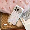 Película Suave para Funda de Teléfono Apple 18pro iphone16 Gato Flor Magnético Soporte 17 Estilo Fresco 15
