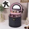 Nuevo Bolso Cubo Maillard Grande Estuche Cosmético Tridimensional Impermeable Bolsa de Maquillaje Bolso Multifuncional de Gran Capacidad para Mujer