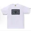 Marca Trendy Japonesa Ape Man Shark Skzoo Colaboración Camiseta Unisex de Manga Corta de Corte Holgado Disponible para Venta Transfronteriza a Largo Plazo