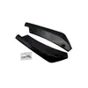 Modificación de Coche Fibra de Carbono Moldura Trasera de Esquina, Moldura Pequeña Trasera de Esquina, Decoración Universal Trasera de Esquina, Piezas de Modificación de Labio Trasero y Alerón Trasero