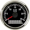 Tacômetro com número de dentes ajustável para gerador a diesel, caminhão modificado, caminhão, carro, trator, tacômetro
