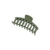 Grampo de quilha transfronteiriço 11cm fosco de plástico ps grampo de cabelo para menina clipe de tubarão traseiro fornecimento direto de fábrica