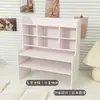 Caixa de Armazenamento de Cosméticos em Grade Multicamadas Organizador de Mesa Prateleira de Armazenamento para Dormitório Prateleira Livro de Escritório