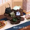 Soporte de Flores Suculentas para Escritorio, Soporte de Macetas de Madera Maciza de Múltiples Niveles, Estante de Almacenamiento Decorativo para Escritorio de Sala de Estar Interior, Adornos Decorativos al por Mayor
