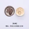 Sello de Cera para Sello de Flor Tridimensional Forma Irregular Serie de Plantas en Relieve Sello de Cera Cabeza de Cobre Cabeza de Sello de Rosa Fábrica Venta al por Mayor