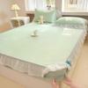 2025 Nova Cobertura de Cama Refrescante de Seda de Gelo Confortável para o Verão Capa Protetora de Colchão de Peça Única para o Verão Classe A Conjunto de 3 Peças 3