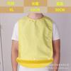 Impermeable para ancianos Impermeable para ancianos Comida Antifouling Pantufla Babero Babero para adultos Bolsillo para alimentos Cuidado en residencia de ancianos