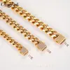 Pulsera Cubana Popular de Hip-Hop para Hombre, Seis Lados Pulidos, Sensación de Lujo Ligero de Alta Gama, Pulsera Cubana Incrustada con Diamantes, Venta al por Mayor de Joyería