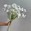 Flores de cosmos artificiales de 6 cabezas, ramo fresco y elegante para decoración del hogar, diseño de interiores, accesorios de boda, transfronterizo