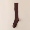 Calcetines Adelgazantes para Pantorrillas de Otoño e Invierno, Calcetines Largos Transpirables para Mujer con Micro-Presión, Calcetines para Botas Cortas, Calcetines Hasta la Rodilla, Calcetines Estilo Miu