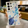 Adequado para Samsung S26ULTRA capa de celular magnética S22 tartaruga do oceano dois em um S25 simples S24 capa protetora