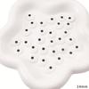 Parche Ocular Lindo de Acrílico Cuentas Planas DIY Tejido a Mano Joyería para Muñecas Accesorios de Decoración de Resina