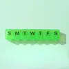 Caja de pastillas mini creativa de 7 compartimentos de plástico sub-empaque pastillas siete días a la semana pastillas para el cuidado de la salud caja de almacenamiento portátil caja de medicamentos