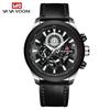 Reloj para Hombre Va Va Voom Negro Dorado Reloj de Cuarzo Resistente al Agua Reloj Deportivo Reloj Luminoso Suministro de Fábrica para Hombres