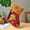 Meias de Natal variedade de meias de doces de Natal pingente de árvore de Natal saco de presente do Papai Noel suprimentos de decoração de Natal