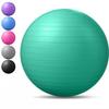 Pelota de Yoga de 75cm Esmerilada a Prueba de Explosiones Pelota de Pilates Moldeadora de Cuerpo Estiramiento en Interiores PVC Ecológico Pelota de Yoga para Partería