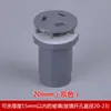 Suministro de agua de PVC para pecera, pecera en línea, unión fuerte, accesorios de tubería de plástico engrosado para acuario, accesorios para pecera, venta al por mayor