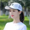 Gorra Moda Verano Mujer Gorra de Moda Tendencia Todo Combina Cara Grande Adelgazante Exterior Viaje Gorra de Béisbol Hombres Protección Solar