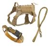 Collar para Mascotas, Collar Antiexplosión para Perros, Collar que No Estira el Cuello para Perros Grandes, Collar Táctico Ajustable de Nylon