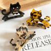 Pinza de Tiburón Mediana para Gato Juguetón Personalizable Transfronteriza para Reducir la Edad, Versátil y Cómoda Pinza para el Cabello Semirrecogido para Mujer