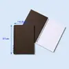 Cuaderno de espiral A5 transfronterizo, bloc de notas simple para estudiantes, cuaderno de ejercicios de doble espiral de hojas sueltas al por mayor
