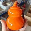 Cabaça Cerâmica Lata de Chá Esmalte Colorido Universal Pílulas Incenso em Pó Caixa de Embalagem de Chá Pote Selado Material Medicinal Caixa de Armazenamento de Frutas Secas