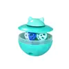 Juguete para gatos, juguete interactivo para gatos, juguete que se tambalea, dispensador de golosinas, juguete de autoentretenimiento para gatos, rueda giratoria de golosinas, juguete giratorio para gatos que alivia el aburrimiento