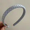 Estilo Coreano Sencillo Estilo Universitario Anillo de Cuenco Rayado Anillo para el Cabello Estilo Azul Cuerda para el Cabello a Cuadros Cuerda para el Cabello con Bola Tendón de Goma Accesorios para el Cabello