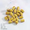 Accesorios de joyería: cuentas de cerámica pequeñas, cuentas de tubo rectas, cuentas de barril, material de bricolaje, pulsera de cuentas, pendientes, bolsita con cuentas, cuentas sueltas.
