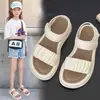 Sandalias de mujer verano 2025 nuevas plataforma suela gruesa casual deportivas romanas de playa para dama con vestido