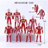 Adornos Decorativos para Pastel de Ultraman, Juguetes Populares de Ultraman Luchando contra Monstruos, Toppers de Cumpleaños para Niños