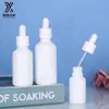 Stock Listo Botellas de Porcelana Blanca para Aceites Esenciales, Botellas Gotero de Porcelana Blanca, Botellas Dosificadoras de Porcelana Blanca